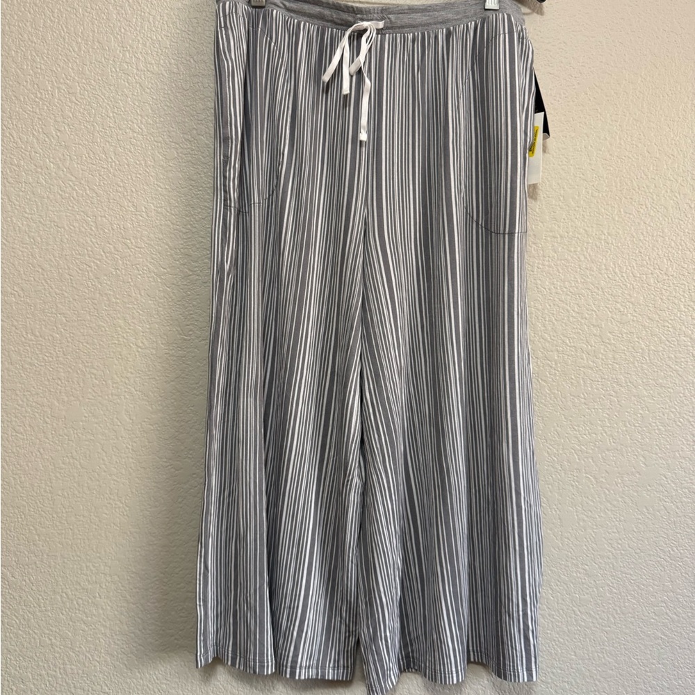 Donna Karan Gray Sleepwear Pants